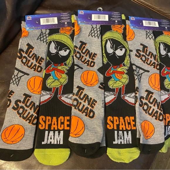 Space Jam a new legacy 2pc Long socks - Picture 4 of 4